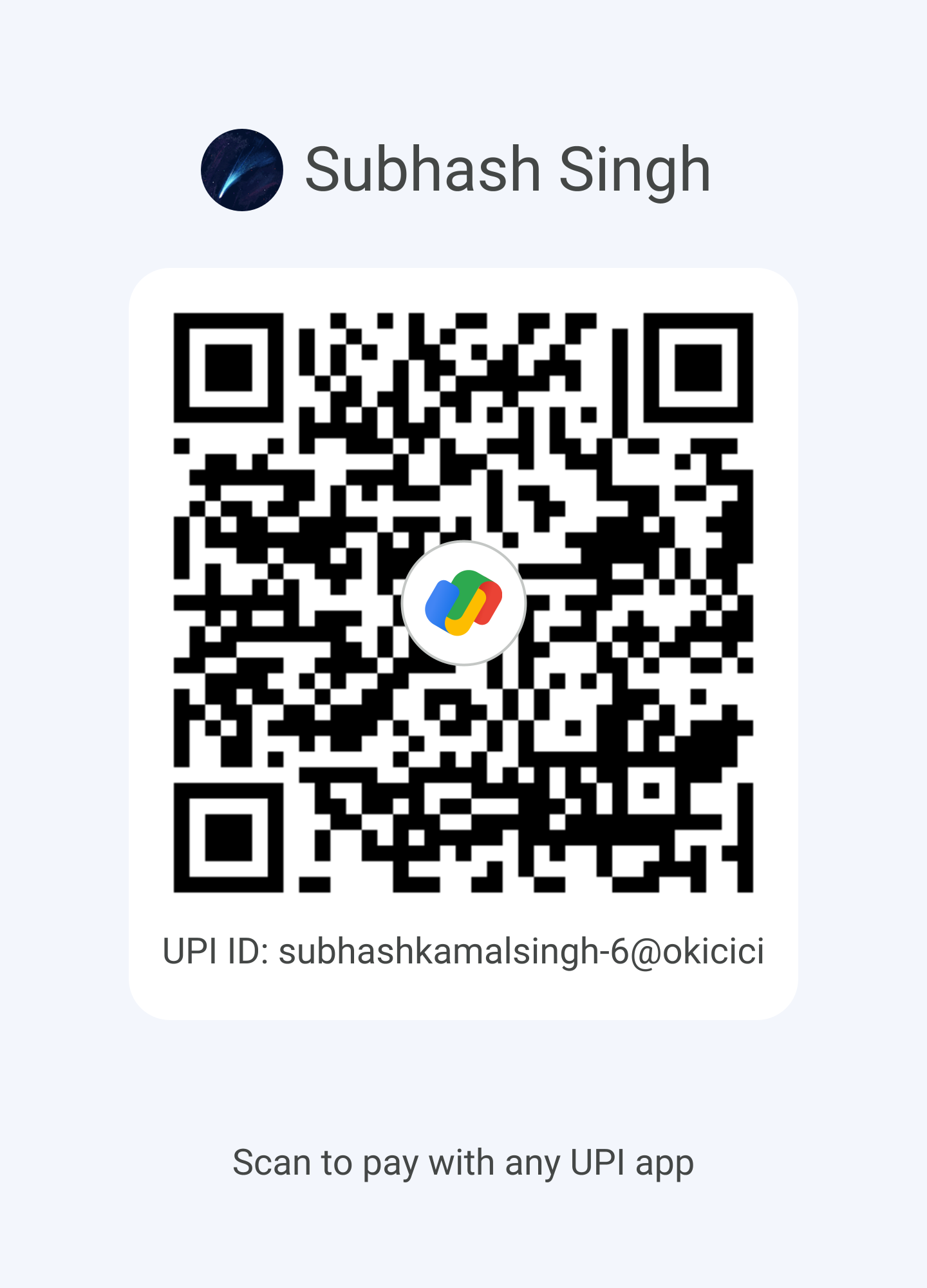 YTC payment QR code